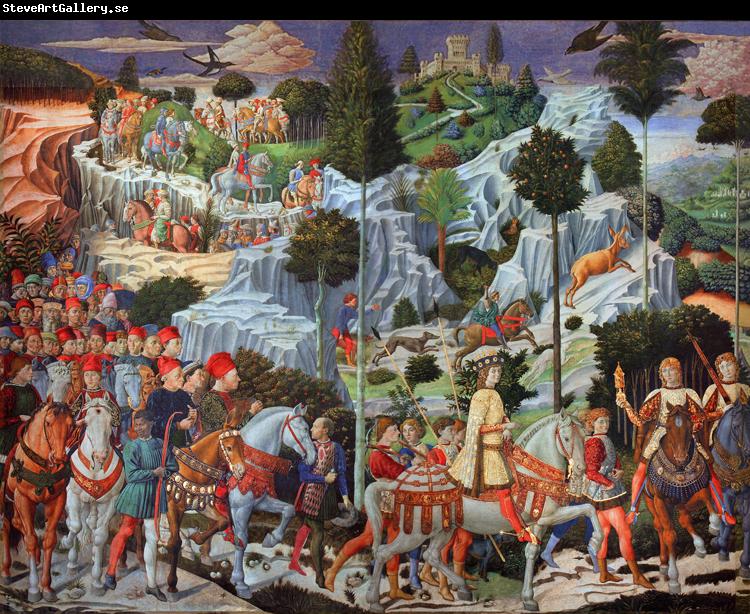 Benozzo Gozzoli The Journey of the Magi (nn03)